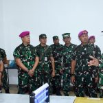 Dansatdik 1 SPPI Satdik 1 Batch 3 TA 2025 Terima Kunjungan Sekjen Kemenhan RI