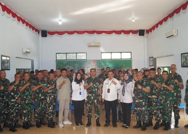 Kodim 0830/Surabaya Utara Gelar Penyuluhan dan Tes Urine