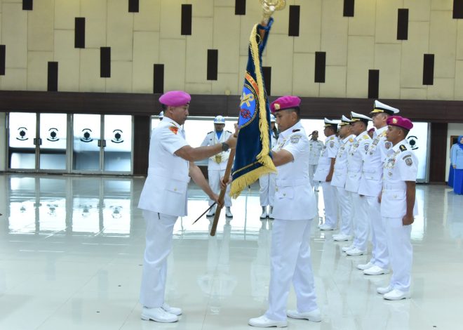 Jabatan Komandan Puslatmar Kodiklatal Resmi Diserahterimakan