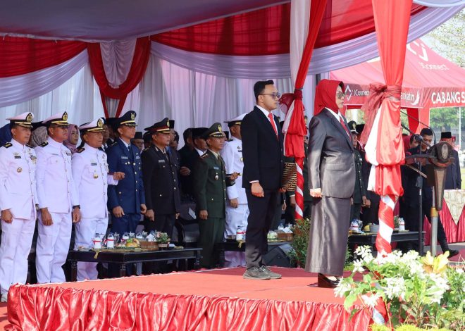 Danyonif 3 Marinir Hadiri Upacara Peringatan Hari Kesaktian Pancasila Di MPP Sidoarjo